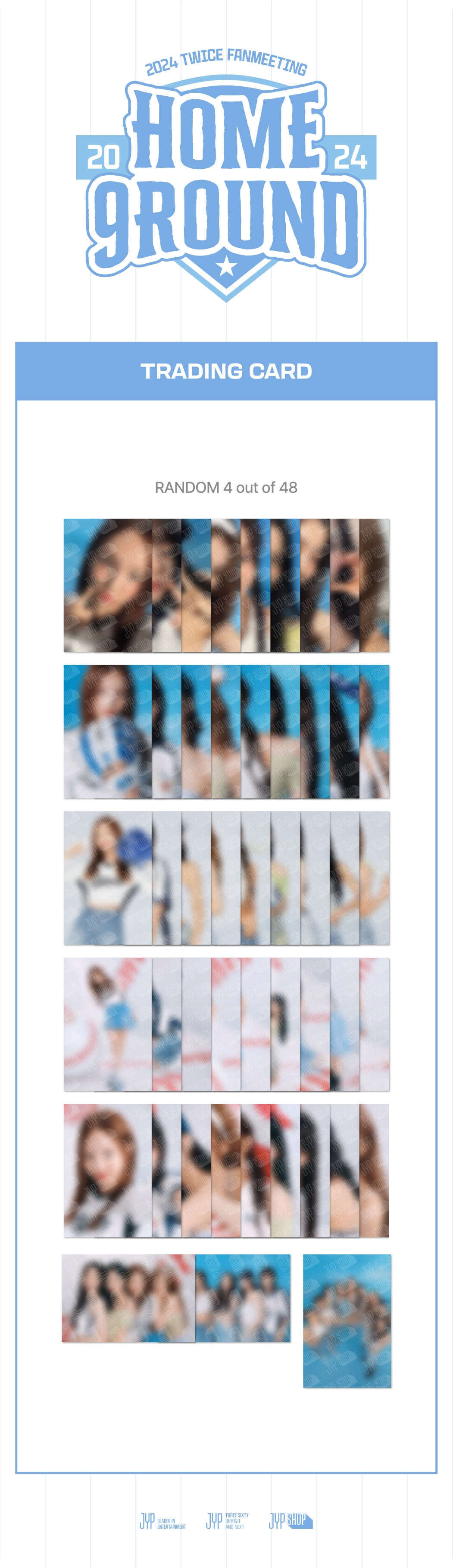 [PRE-ORDER] TWICE - Trading Card [2024 Fanmeeting 'HOME 9ROUND' Official MD]