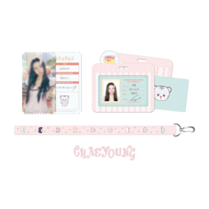 TWICE TWICE Land Ticket Set 11th Anniversary TWICE the THRILL POP UP Official MD - CHAEYOUNG