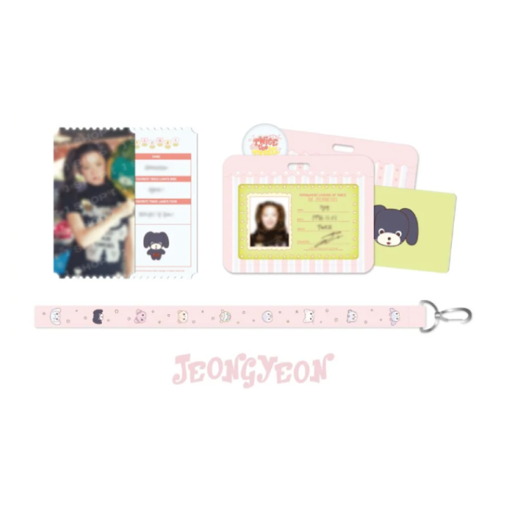 TWICE TWICE Land Ticket Set 11th Anniversary TWICE the THRILL POP UP Official MD - JEONGYEON
