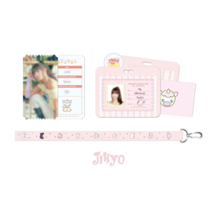 TWICE TWICE Land Ticket Set 11th Anniversary TWICE the THRILL POP UP Official MD - JIHYO