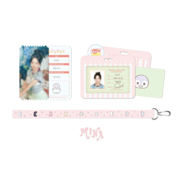 TWICE TWICE Land Ticket Set 11th Anniversary TWICE the THRILL POP UP Official MD - MINA