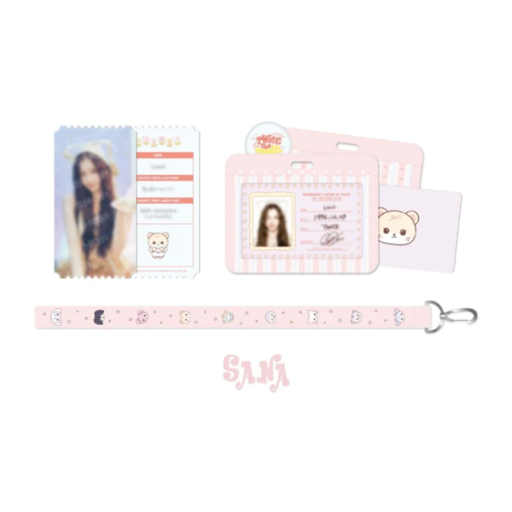 TWICE TWICE Land Ticket Set 11th Anniversary TWICE the THRILL POP UP Official MD - SANA