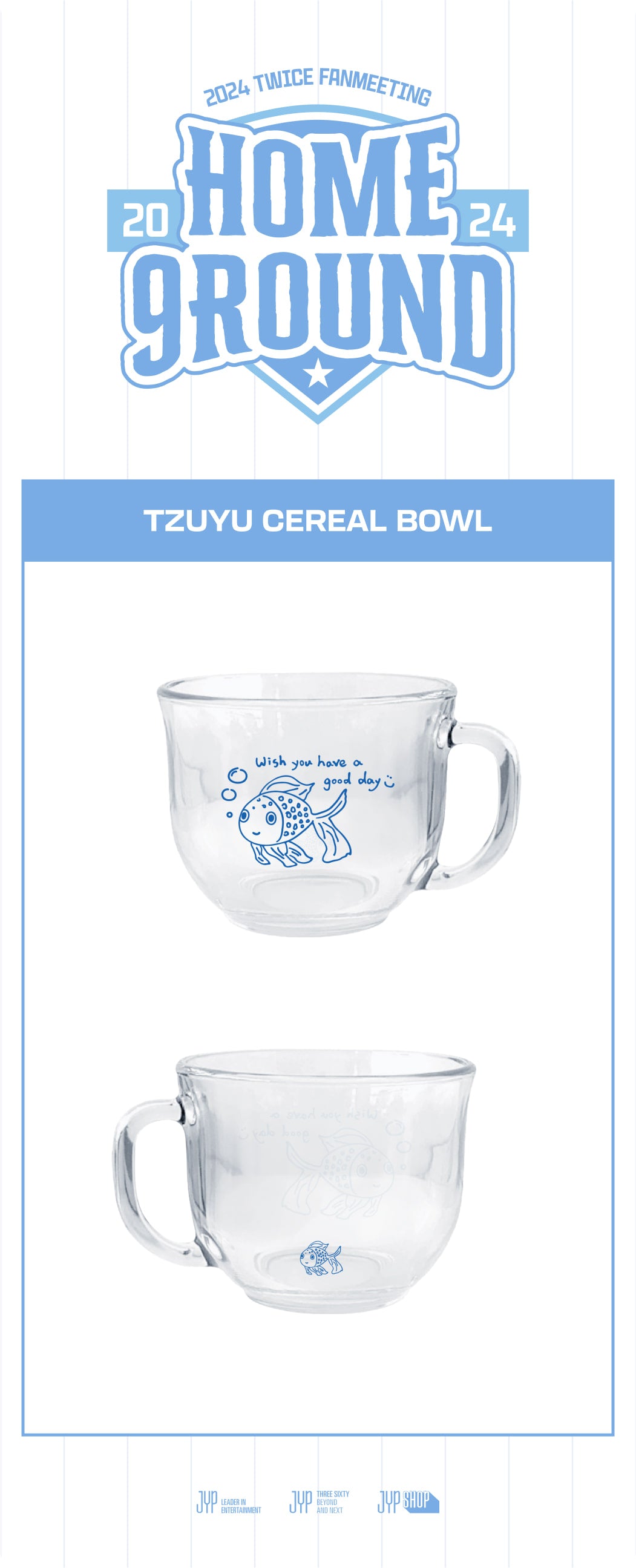 [PRE-ORDER] TWICE - TZUYU Cereal Bowl [2024 Fanmeeting 'HOME 9ROUND' Official MD]