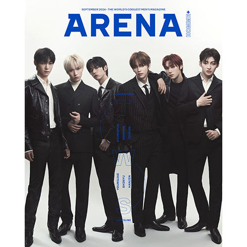 TWS Cover ARENA HOMME Korea September 2024 - A Version Group main image