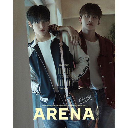 TWS Cover ARENA HOMME Korea September 2024 - B Version  DOHOON JIHOON main image