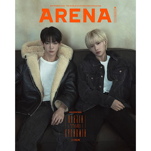 TWS Cover ARENA HOMME Korea September 2024 - C Version HANJIN KYUNGMIN main image