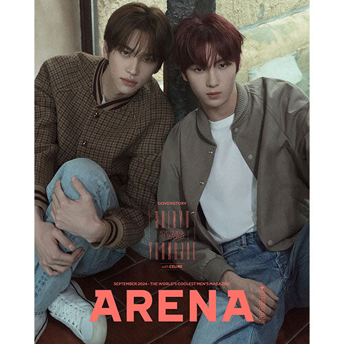 TWS Cover ARENA HOMME Korea September 2024 -  D Version SHINYU YOUNGJAE main image