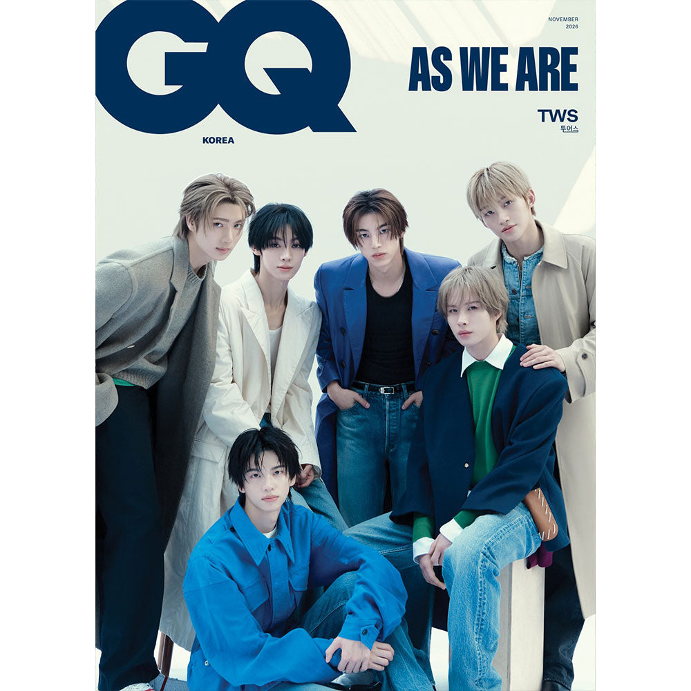 TWS Cover GQ Korea November 2026 - B Ver - Main Image