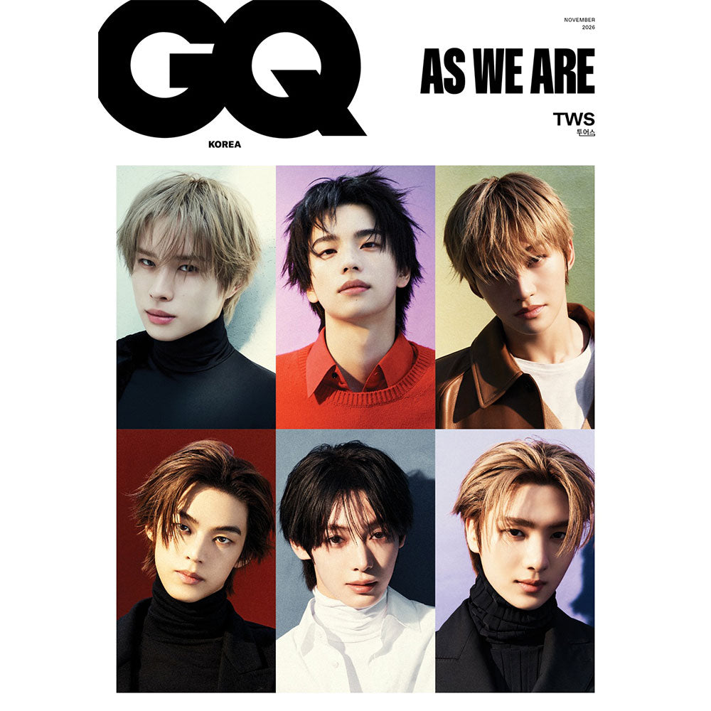TWS Cover GQ Korea November 2026 - C Ver - Main Image