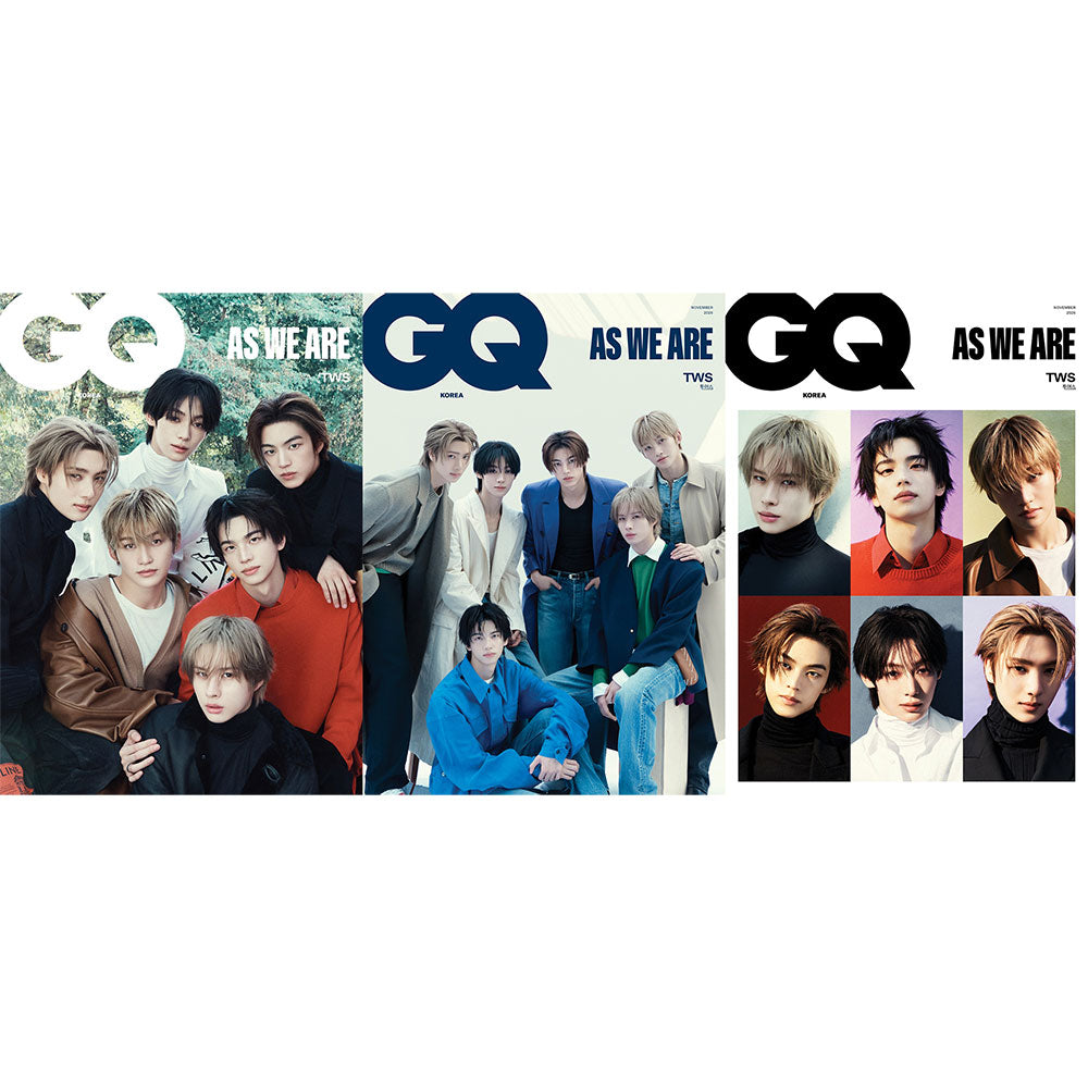 TWS Cover GQ Korea November 2026 - Main Image