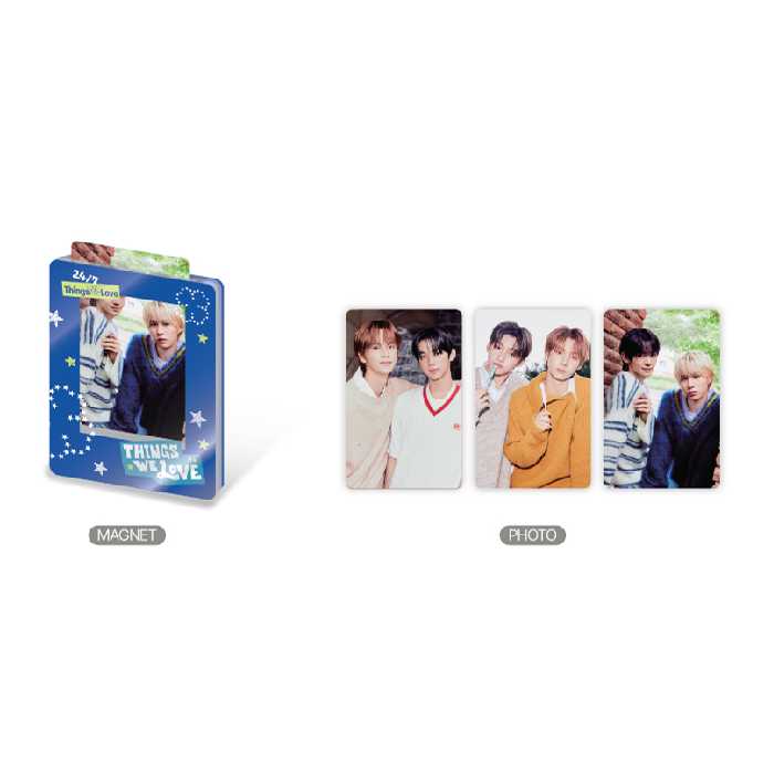 TWS Mini Photo Magnet 2025 Seasons Greetings POP UP Official MD - main image