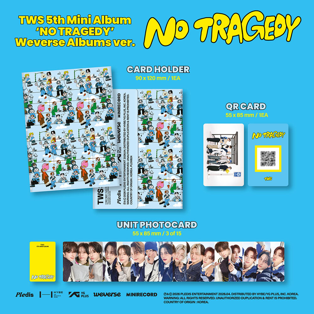 TWS - NO TRAGEDY [5th Mini Album - Weverse Ver.]