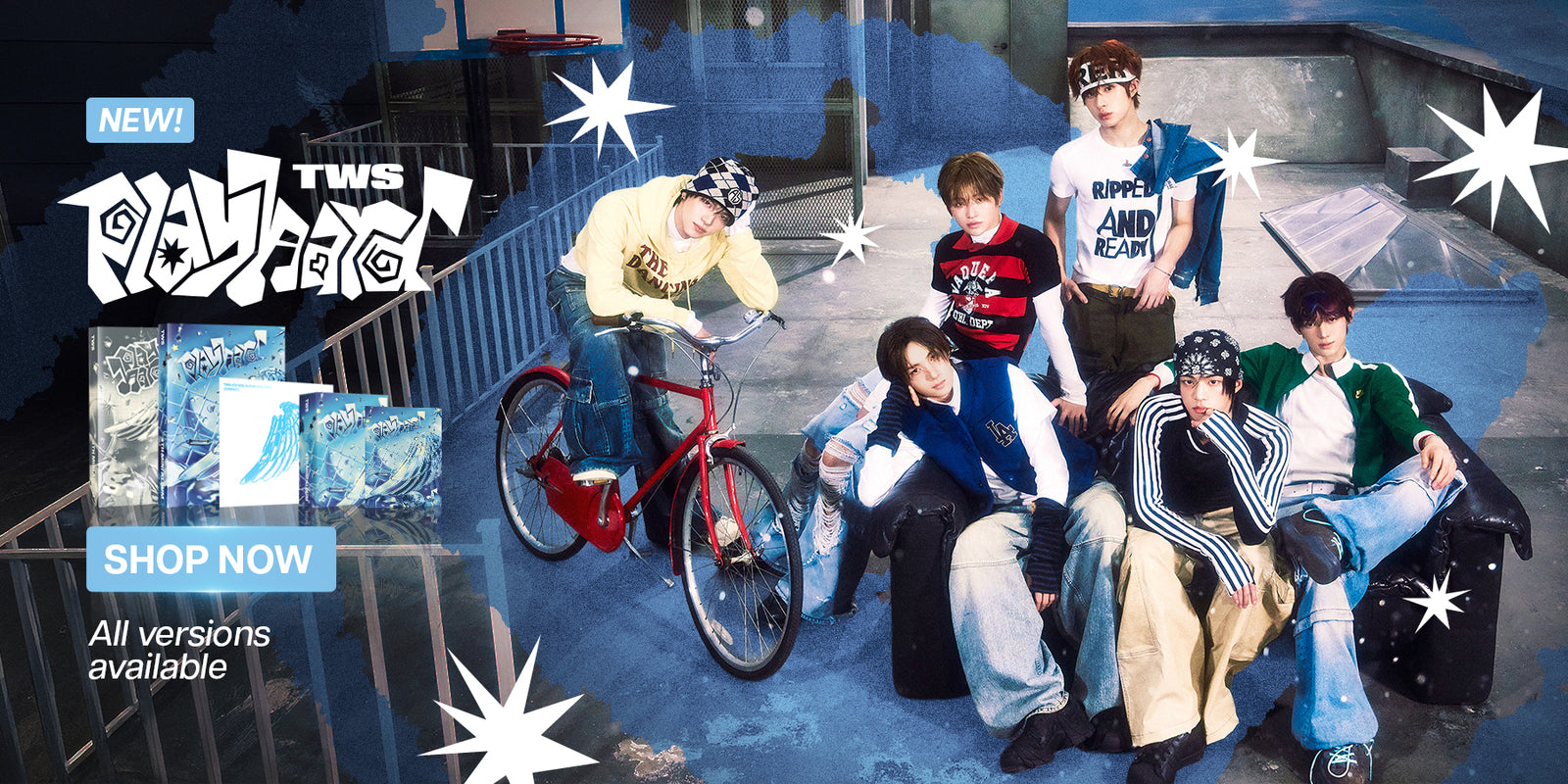 TWS play hard - Album Banner