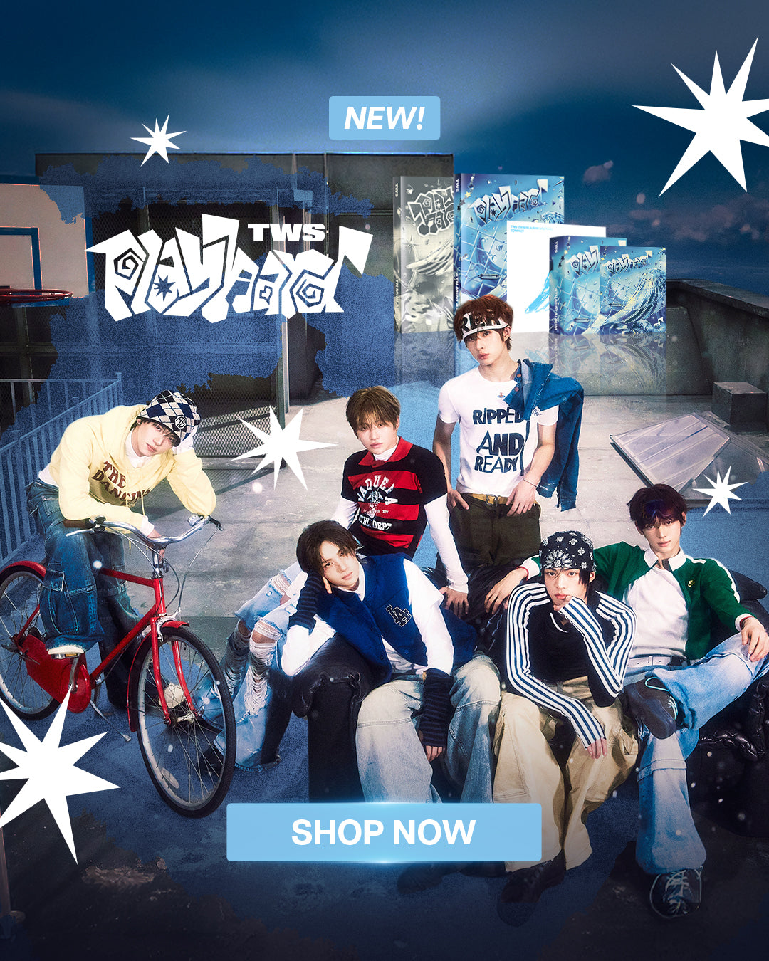 TWS play hard - Album Mobile Banner