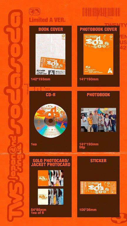 TWS - SODA SODA [2nd JP Single Album - Limited Edition A] gallery image 1
