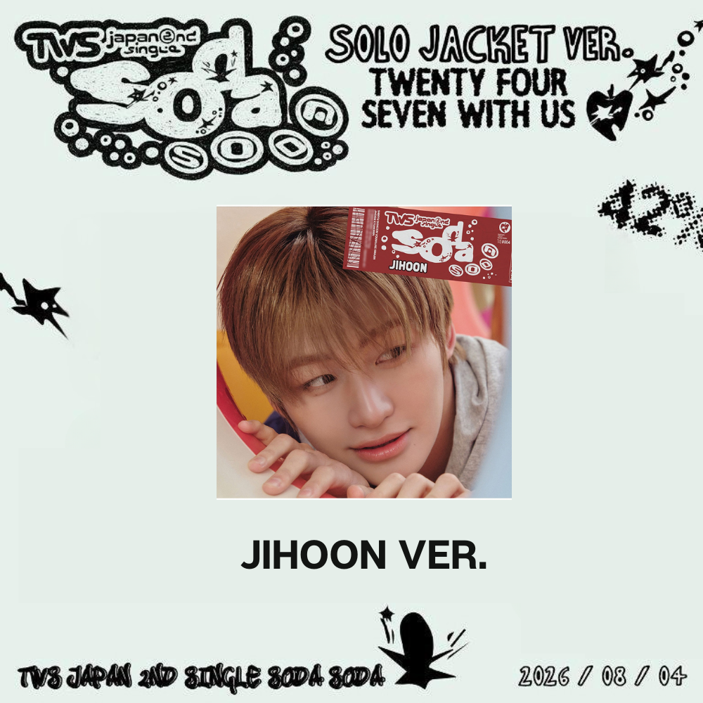 TWS SODA SODA 2nd JP Single Album Solo Jacket Ver - JIHOON Ver - main image