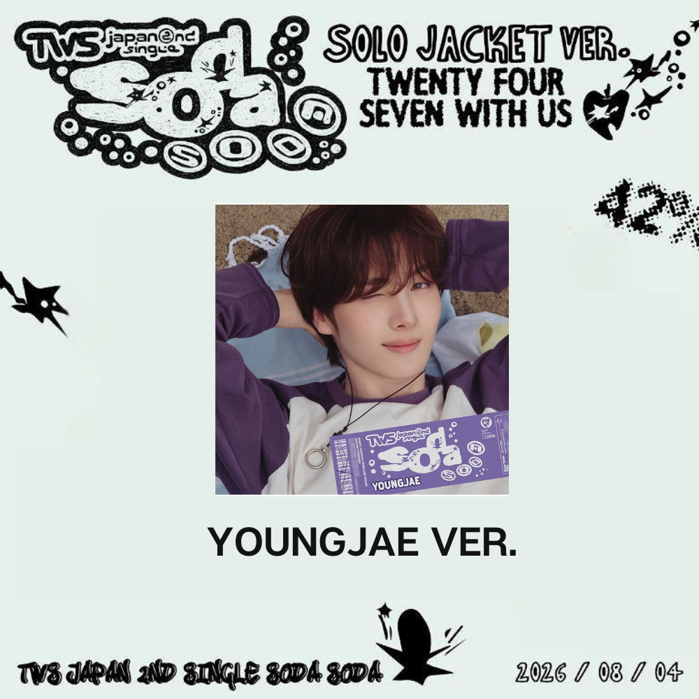 TWS SODA SODA 2nd JP Single Album Solo Jacket Ver - YOUNGJAE Ver - main image