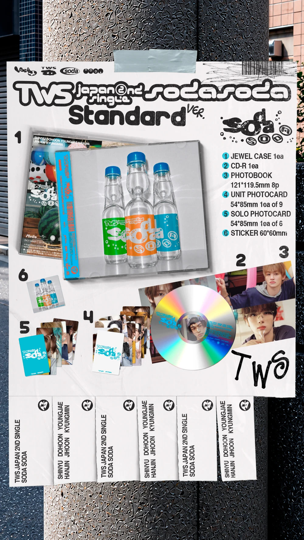 TWS - SODA SODA [2nd JP Single Album - Regular Edition] - K PLACE