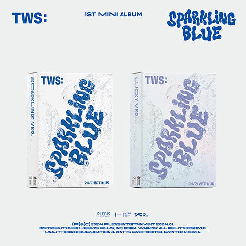 TWS Sparkling Blue 1st Mini Album - main image