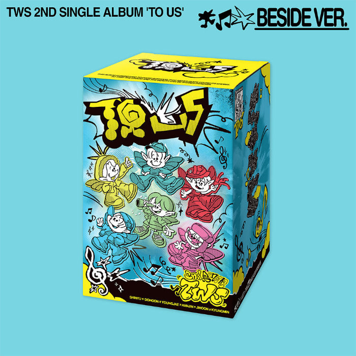 TWS TO US 2nd Single Album Beside Ver - main image