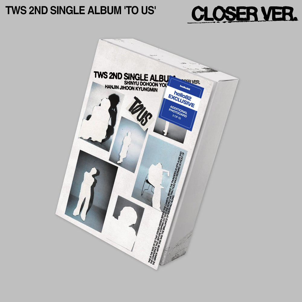 TWS TO US 2nd Single Album - hello82 Exclusive Ver - CLOSER Ver - Main Image