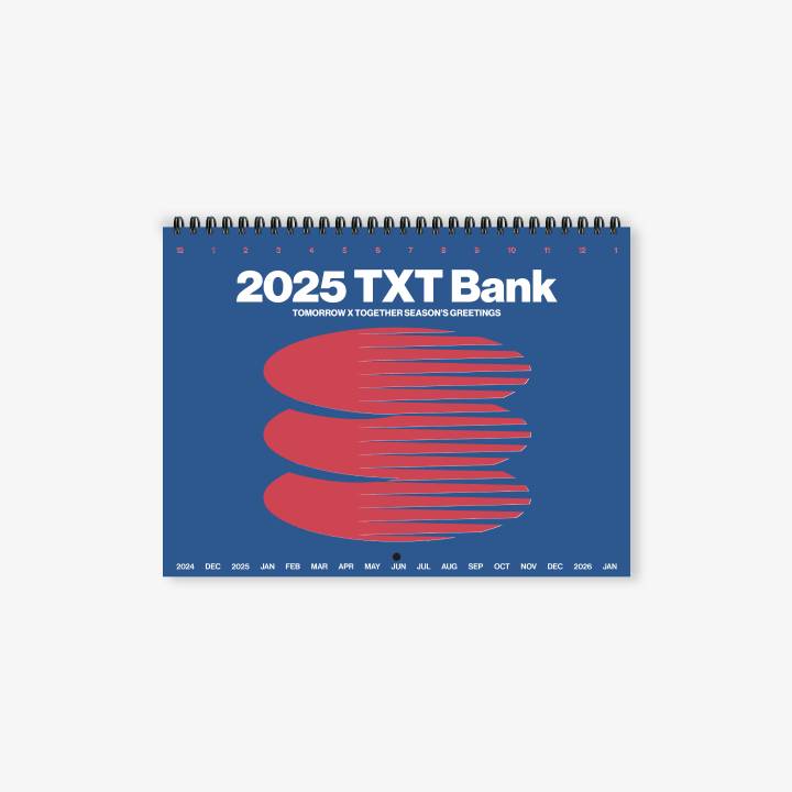 TXT 2025 Seasons Greetings Wall Calendar - main image