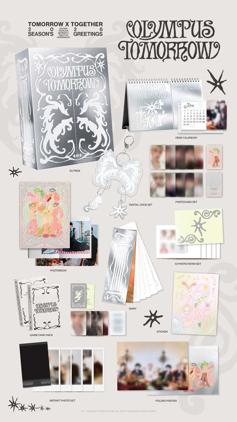 [PRE-ORDER] TXT - 2026 Season's Greetings [OLYMPUS TOMORROW]