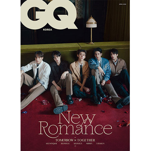 TXT Cover GQ Korea April 2025 A Group