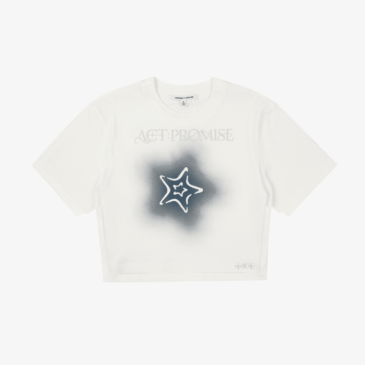TXT Crop T-Shirt WORLD TOUR ACT PROMISE MD main image