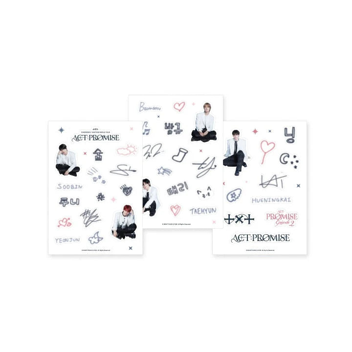 TXT Deco Sticker WORLD TOUR ACT  PROMISE EP 2 Official MD - main image