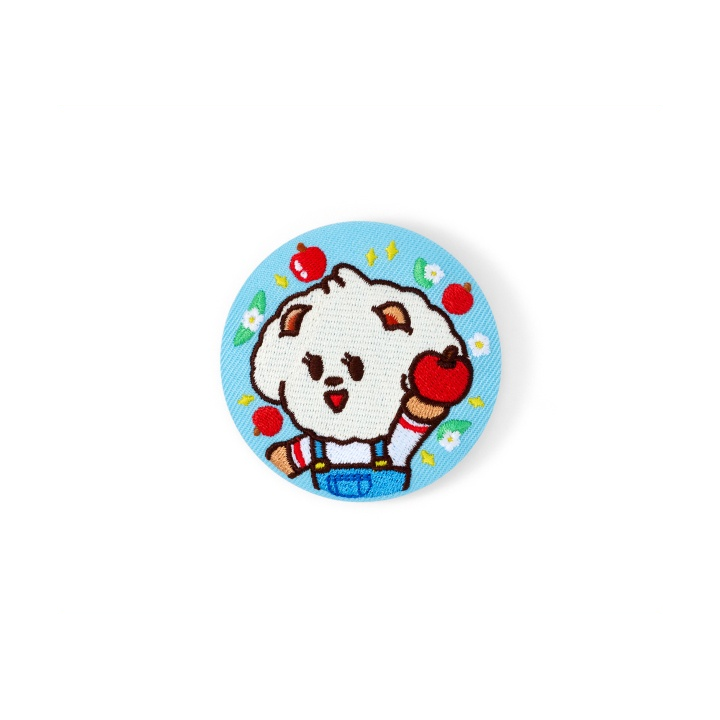 TXT Embroidery Can Badge PPULBATU Hey APPUL Official MD BAMGEUT Ver - main image