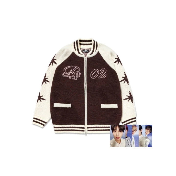 TXT MOA CAMPUS VARSITY JACKET 付属トレカ TXT 2021 Dream Week TXT MOA CAMPUS VARSITY JACKET ONE SIZE