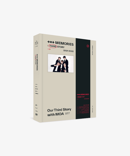 ミュージック Our Third Story with MOA DVD TXT TXT - MEMORIES : THIRD STORY [DVD] - K PLACE