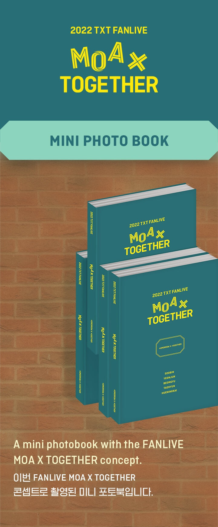 TXT - Mini Photobook [2022 TXT Fanlive 'MOA X TOGETHER'] gallery image 1