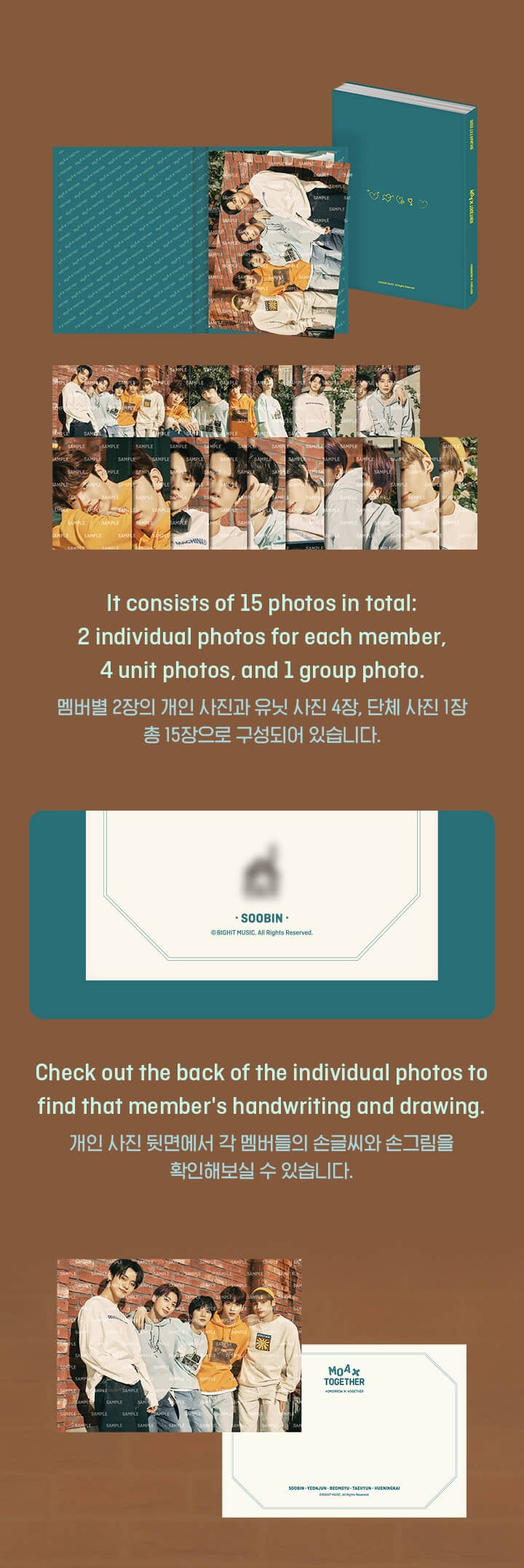 TXT - Mini Photobook [2022 TXT Fanlive 'MOA X TOGETHER'] gallery image 2
