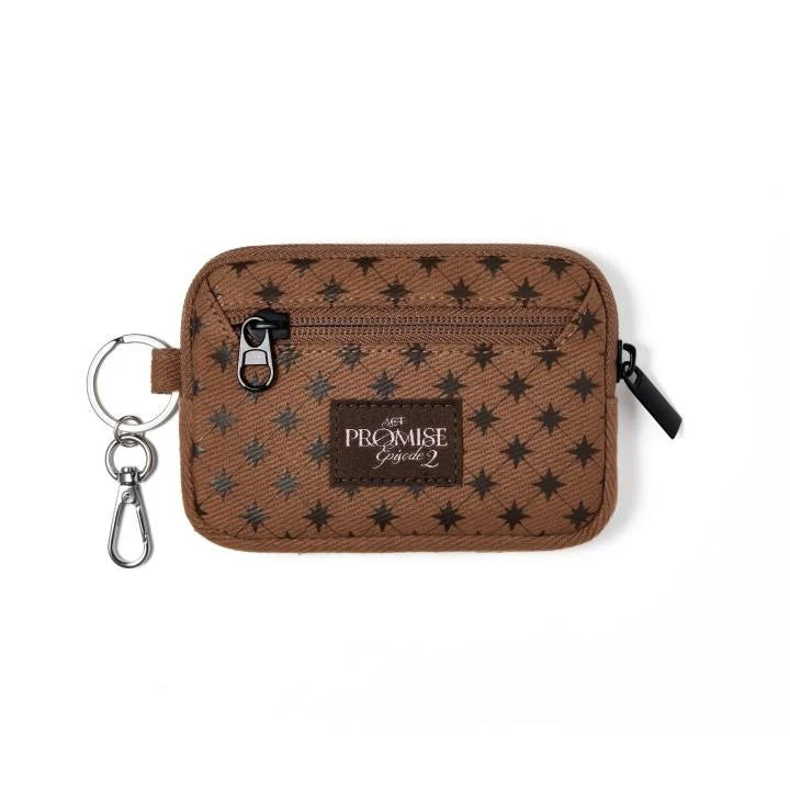 TXT Multi Mini Pouch Brown WORLD TOUR ACT PROMISE EP 2 Official MD - main image