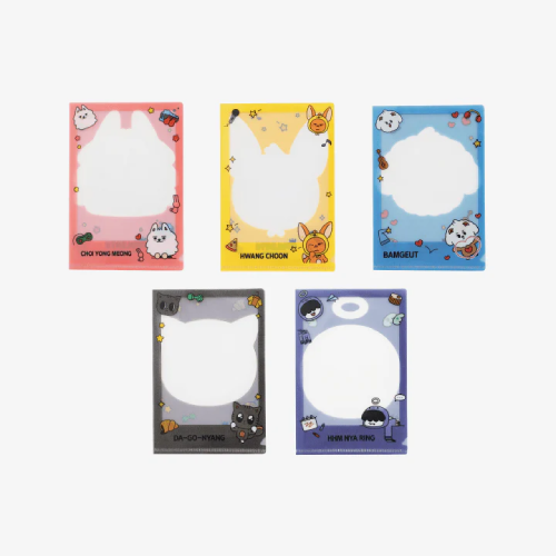TXT Photocard L Sleeve Set PPULBATU WARI WARI CHARACTER POP UP Official MD - main image