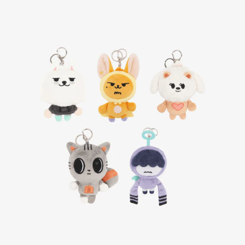 TXT Plush Keyring PPULBATU WARI WARI CHARACTER POP UP Official MD - main image