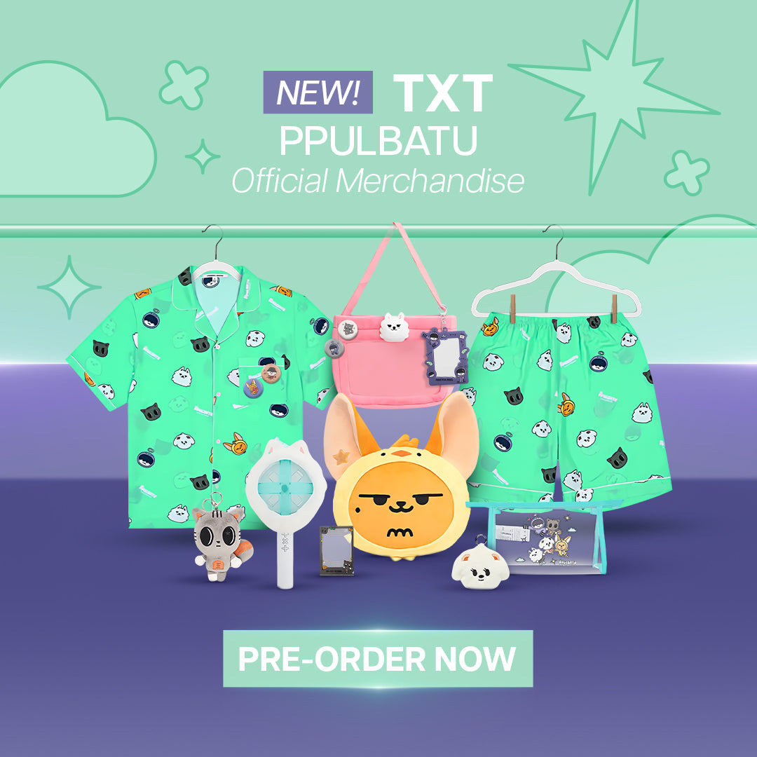 TXT PPULBATU Official MD Pre-Order Banner Mobile