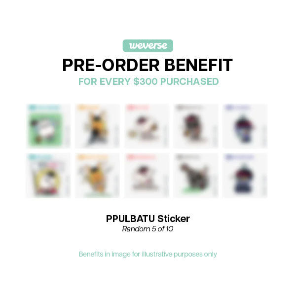 TXT PPULBATU X LG TWINS Official MD - Weverse POBs