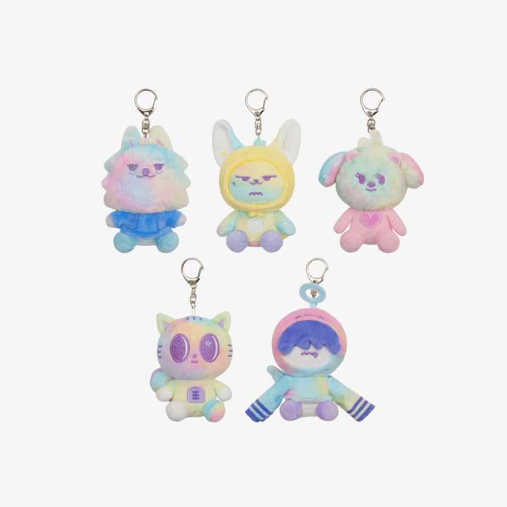 TXT PPULBATU x Sanctuary Rainbow Plush Keyring The Star Chapter SANCTUARY Official MD - main image