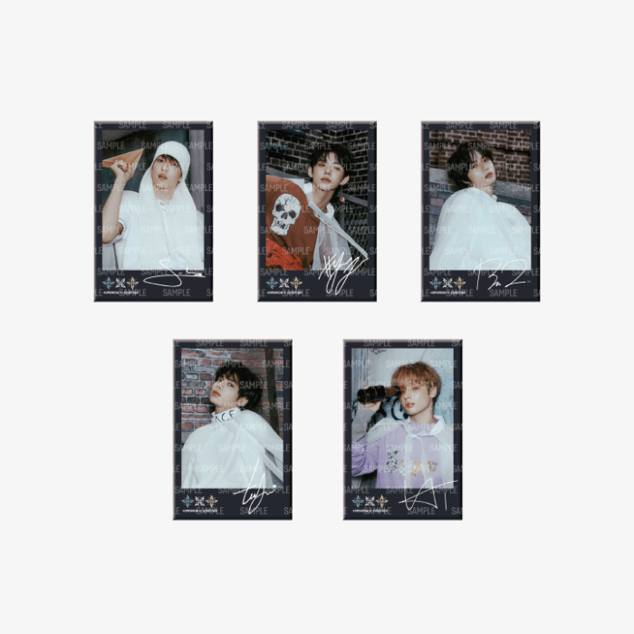 TXT Random Photo Can Badge CHIKAI Official MD - main image