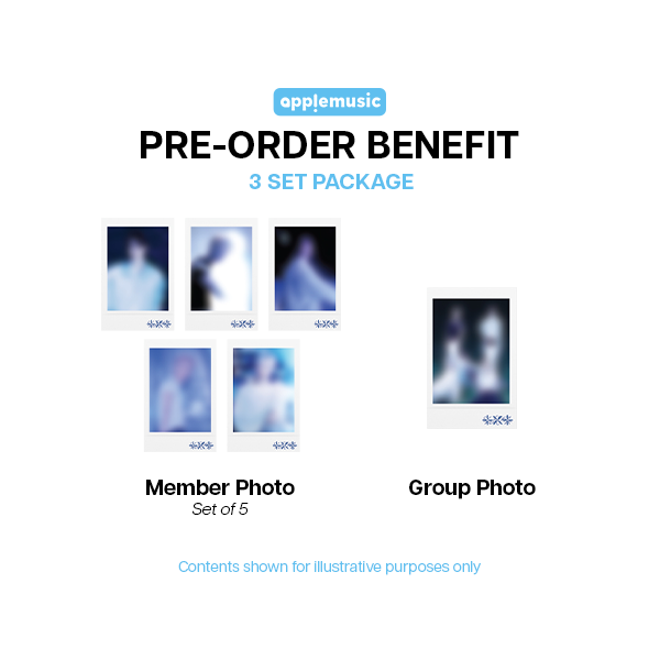 TXT Setsuna Hanabi 5th JP Single Album - 3 Set Package - Apple Music POBs