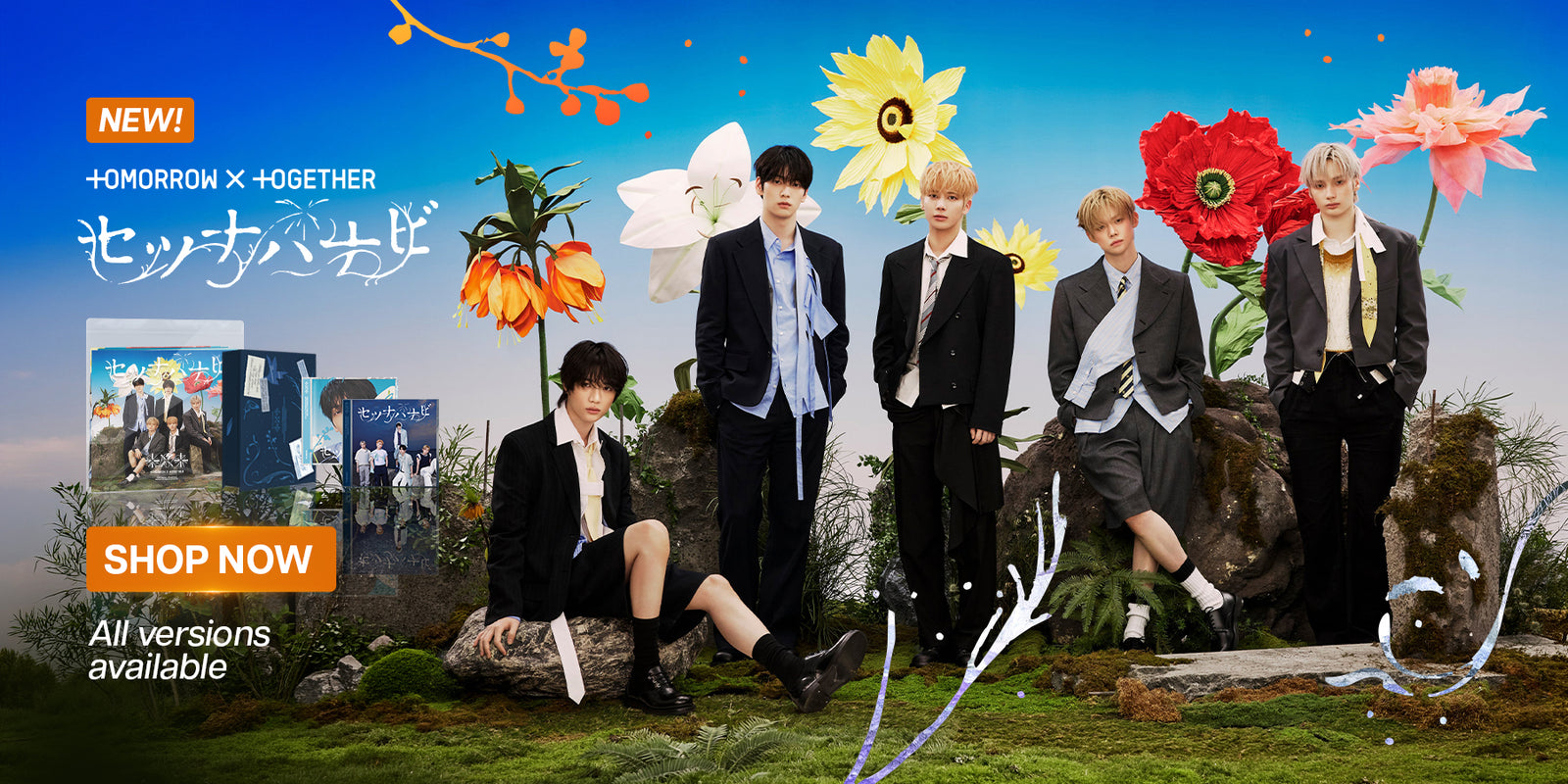 TXT Setsuna Hanabi JP Album - Banner