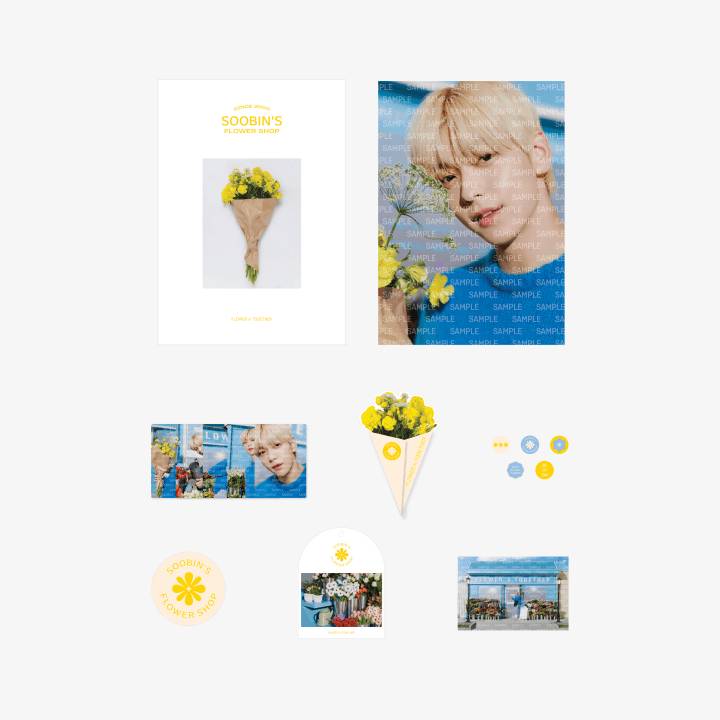 TXT SOOBIN Photo Package SOOBINs Flower Shop Official MD - main image