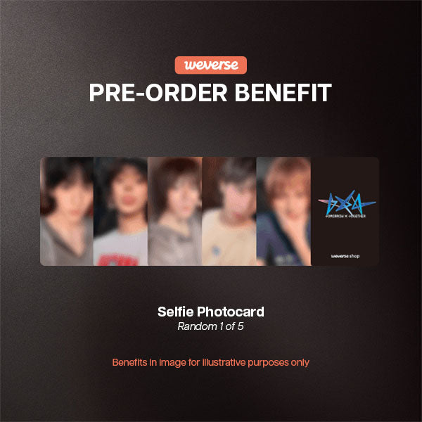 TXT Star Chapter TOGETHER 4th Album Afterglow Ver - Weverse POBs