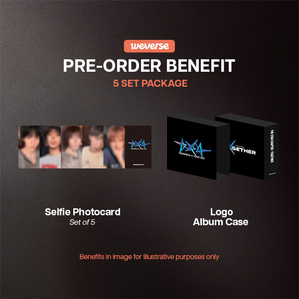 TXT Star Chapter TOGETHER 4th Album Afterglow Ver - Weverse Set POBs