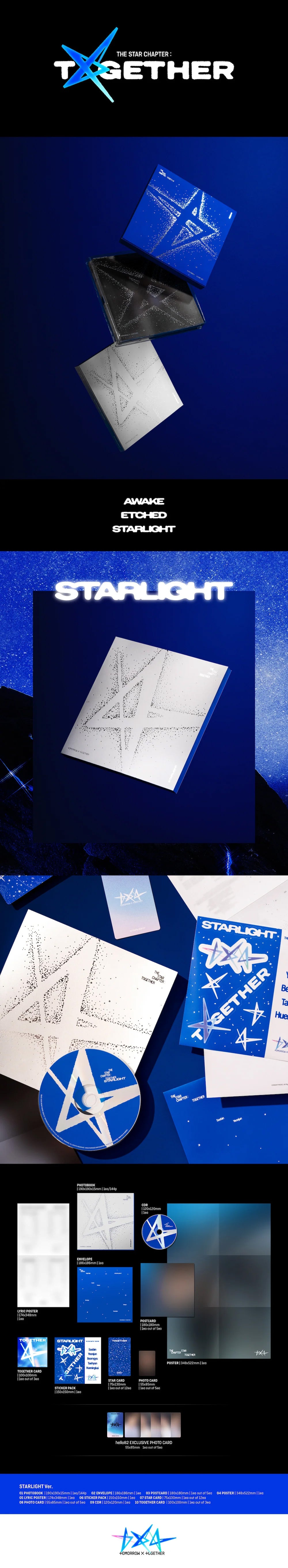 TXT - Star Chapter: TOGETHER [4th Album - hello82 Exclusive Ver.] gallery image 3
