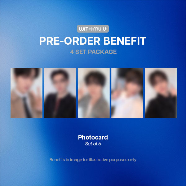 TXT Star Chapter TOGETHER 4th Album Mini Book Keyring Ver - Withmuu 2nd Lucky Draw 4 Set Package