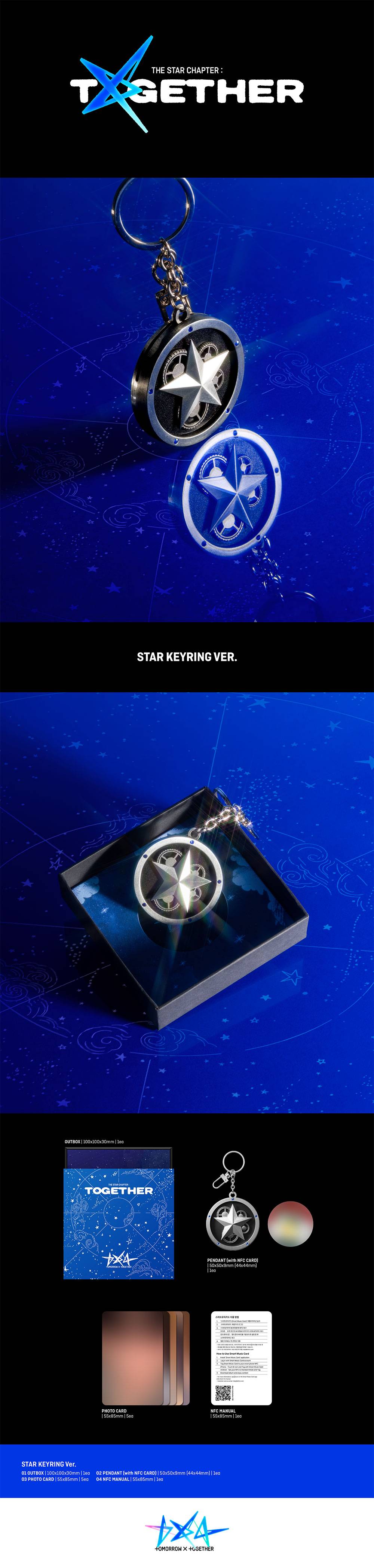 TXT - Star Chapter: TOGETHER [4th Album - Star Keyring Ver.]